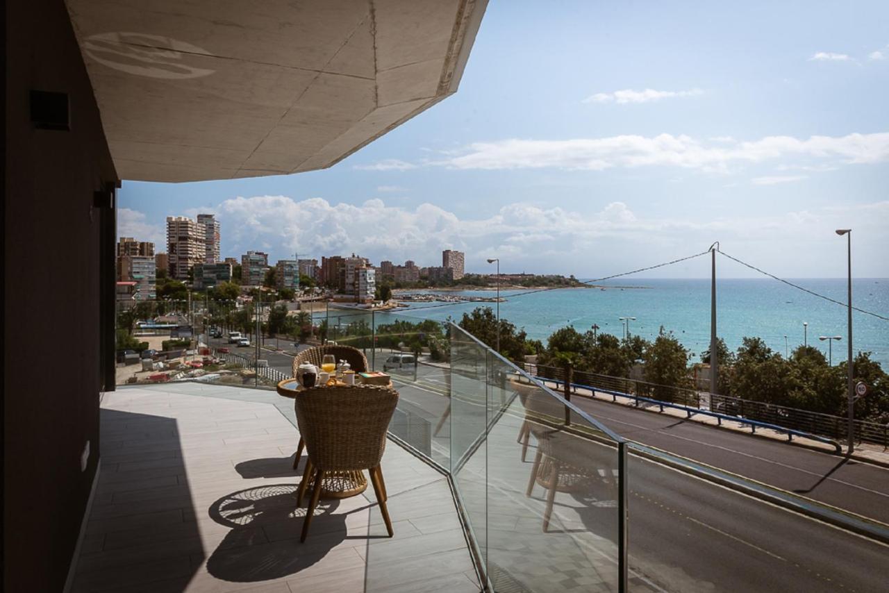 Modern Sea Front Sunny Beach Alicante Exteriör bild